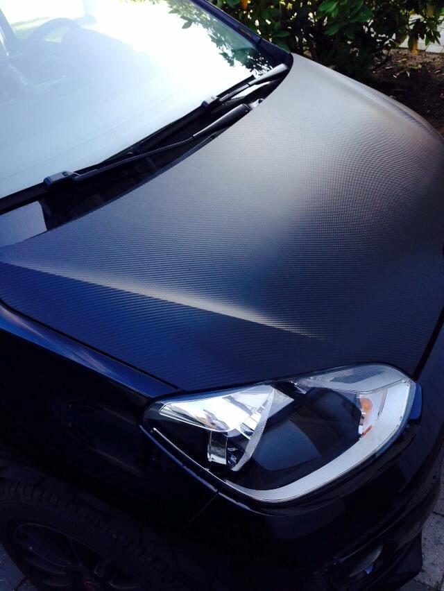 VW Move Up! - Carbon folie. billede 4