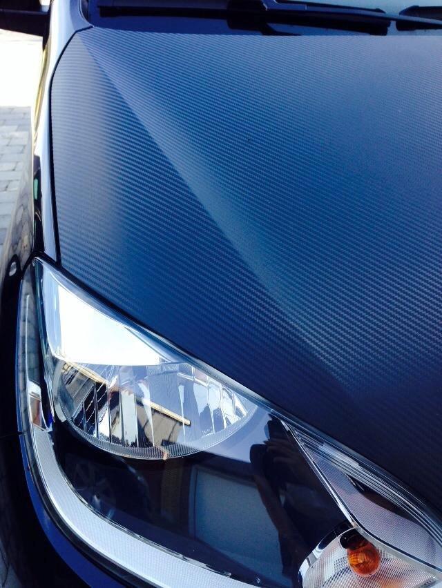 VW Move Up! - Carbon folie billede 3