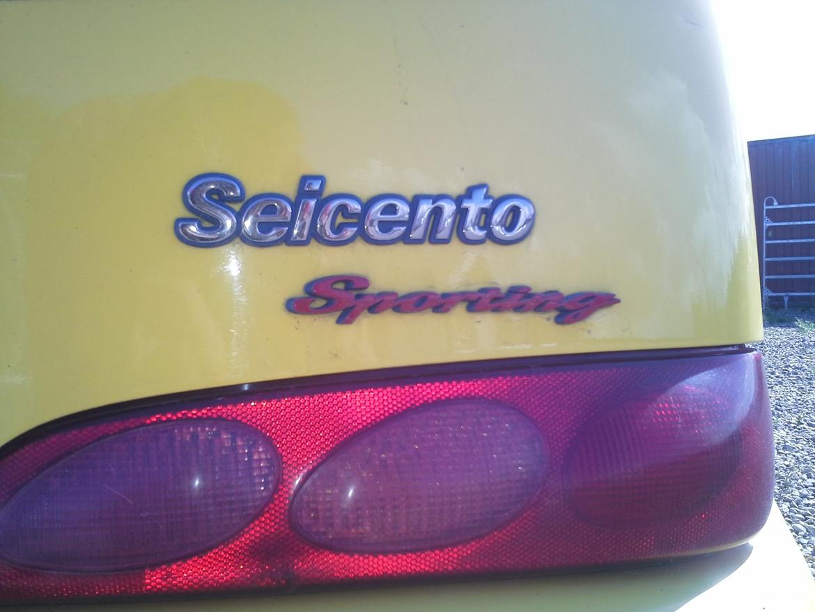 Fiat Seicento Sporting Abarth billede 4