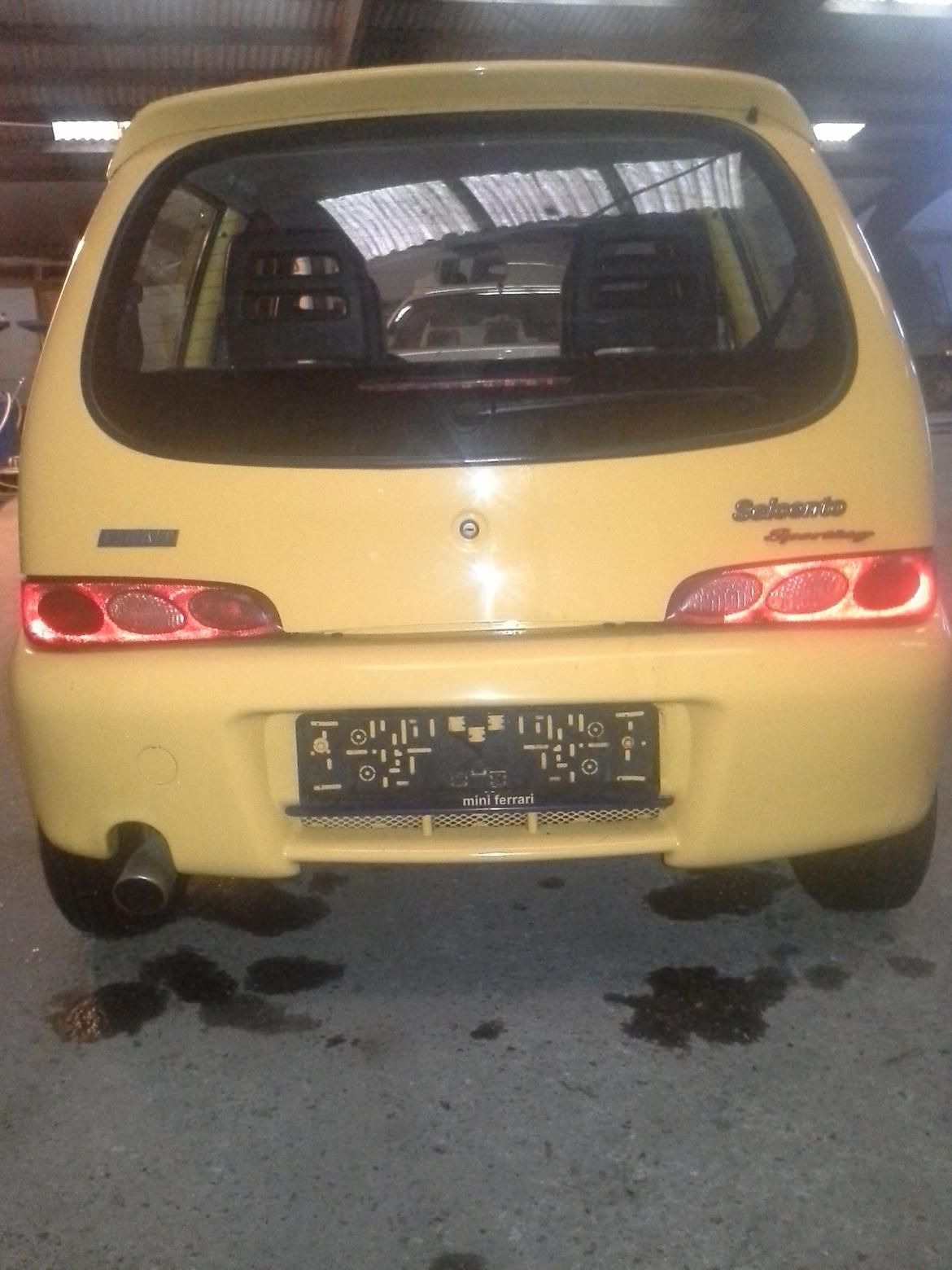Fiat Seicento Sporting Abarth billede 12