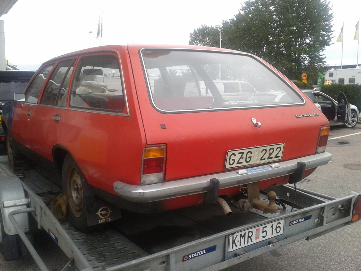 Opel Rekord D Caravan 2100 Diesel billede 7