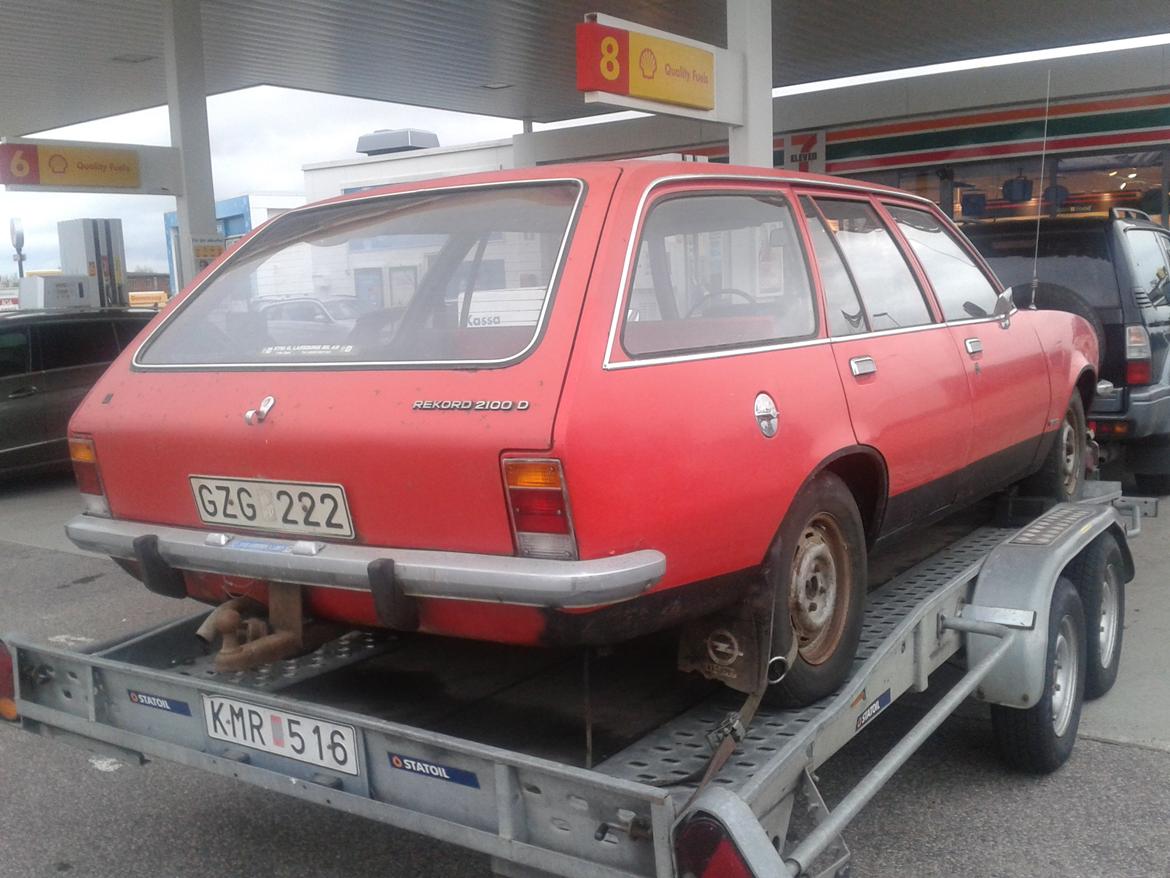 Opel Rekord D Caravan 2100 Diesel billede 6