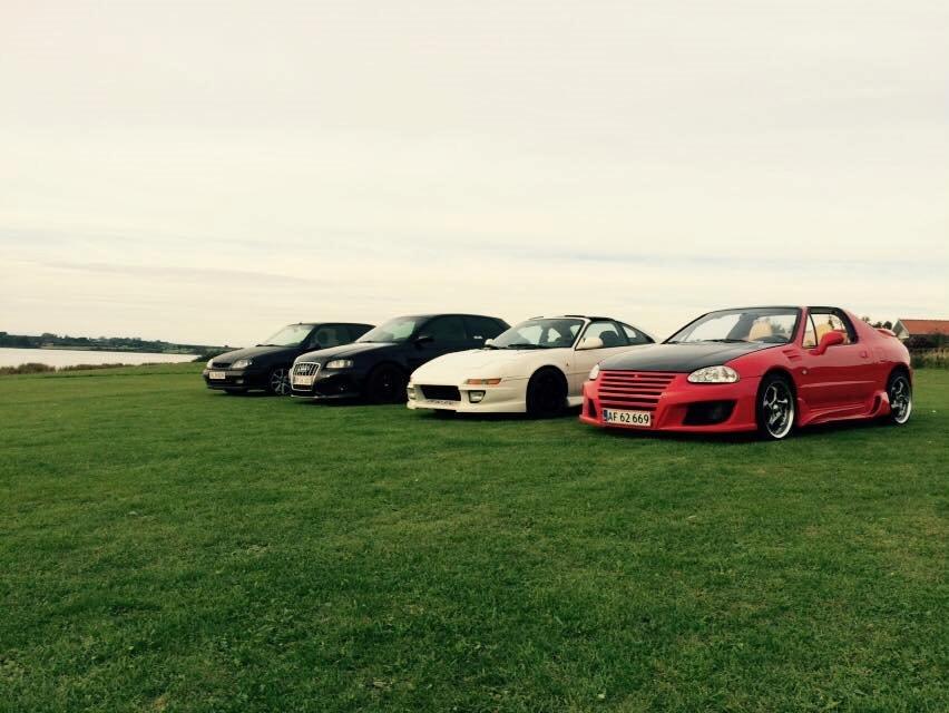 Toyota Mr2 2.0 Turbo. (Totaltskadet) - Aften tur med vennerne. med Del Sol 1.6 vtic/ Audi a3 1.8 Turbo og en saxo 1.6 vti. billede 4