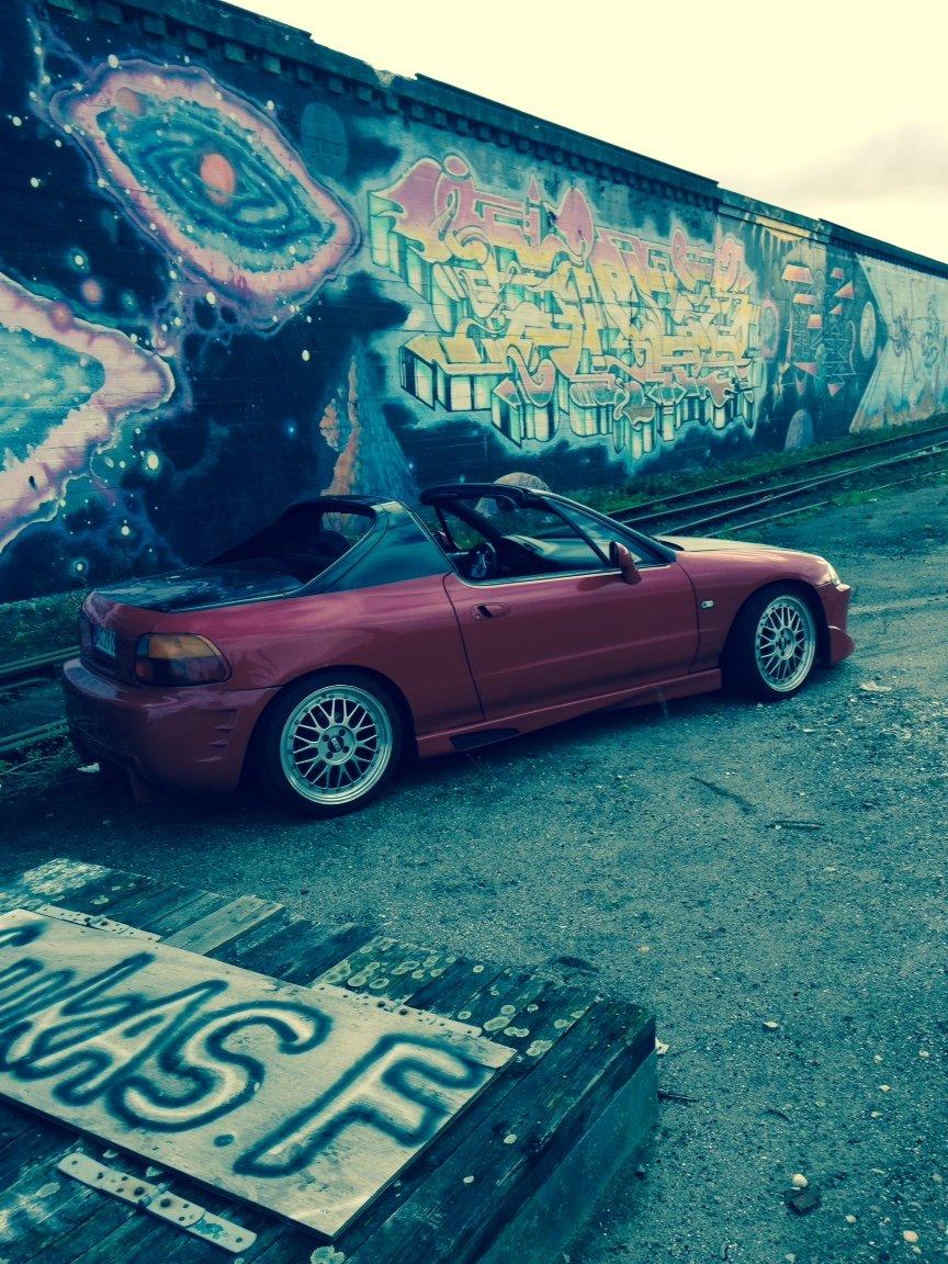 Honda Crx Del Sol billede 3