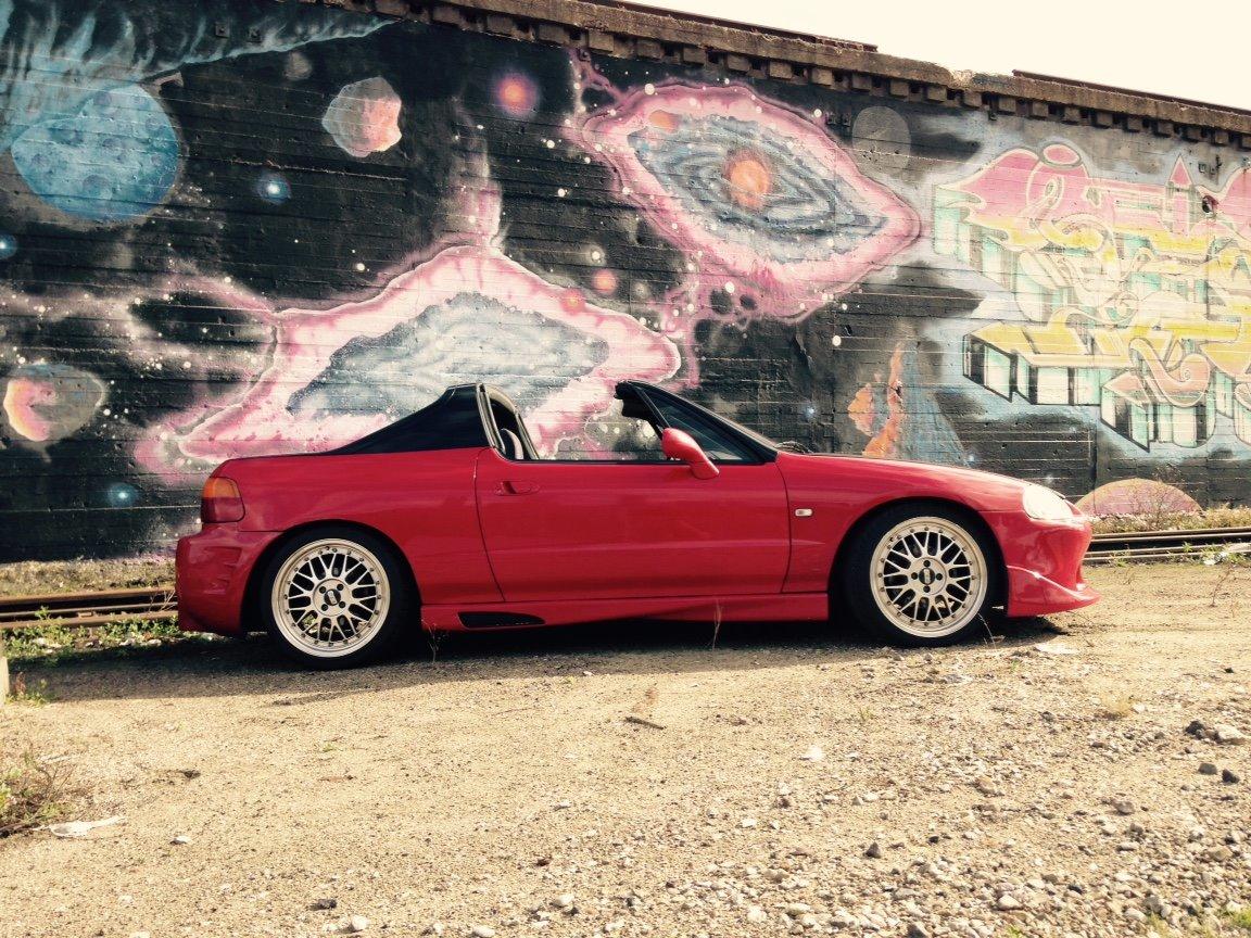 Honda Crx Del Sol billede 5