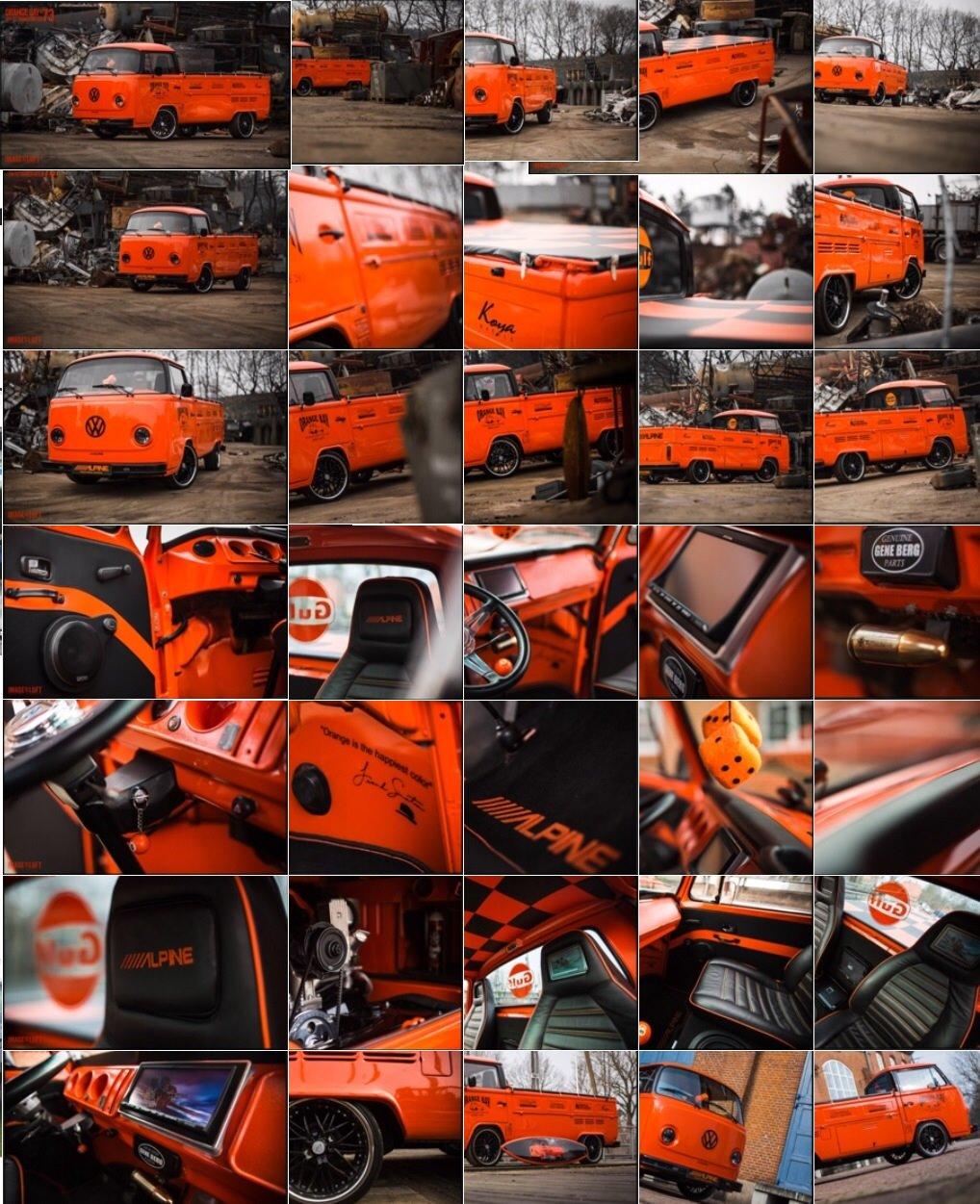 VW T2 Transporter "Orange Bay" “Solgt” billede 45