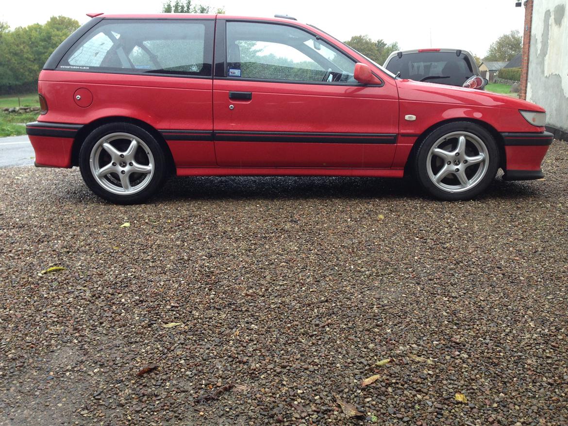 Mitsubishi Colt 1,8 Gti - Så kom der nye fjedre og støddæmpere på  billede 32