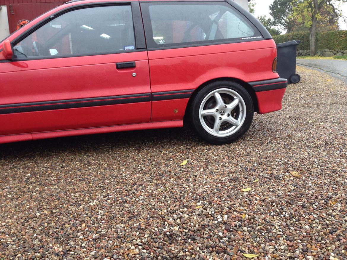 Mitsubishi Colt 1,8 Gti - Så kom der nye fjedre og støddæmpere på  billede 35