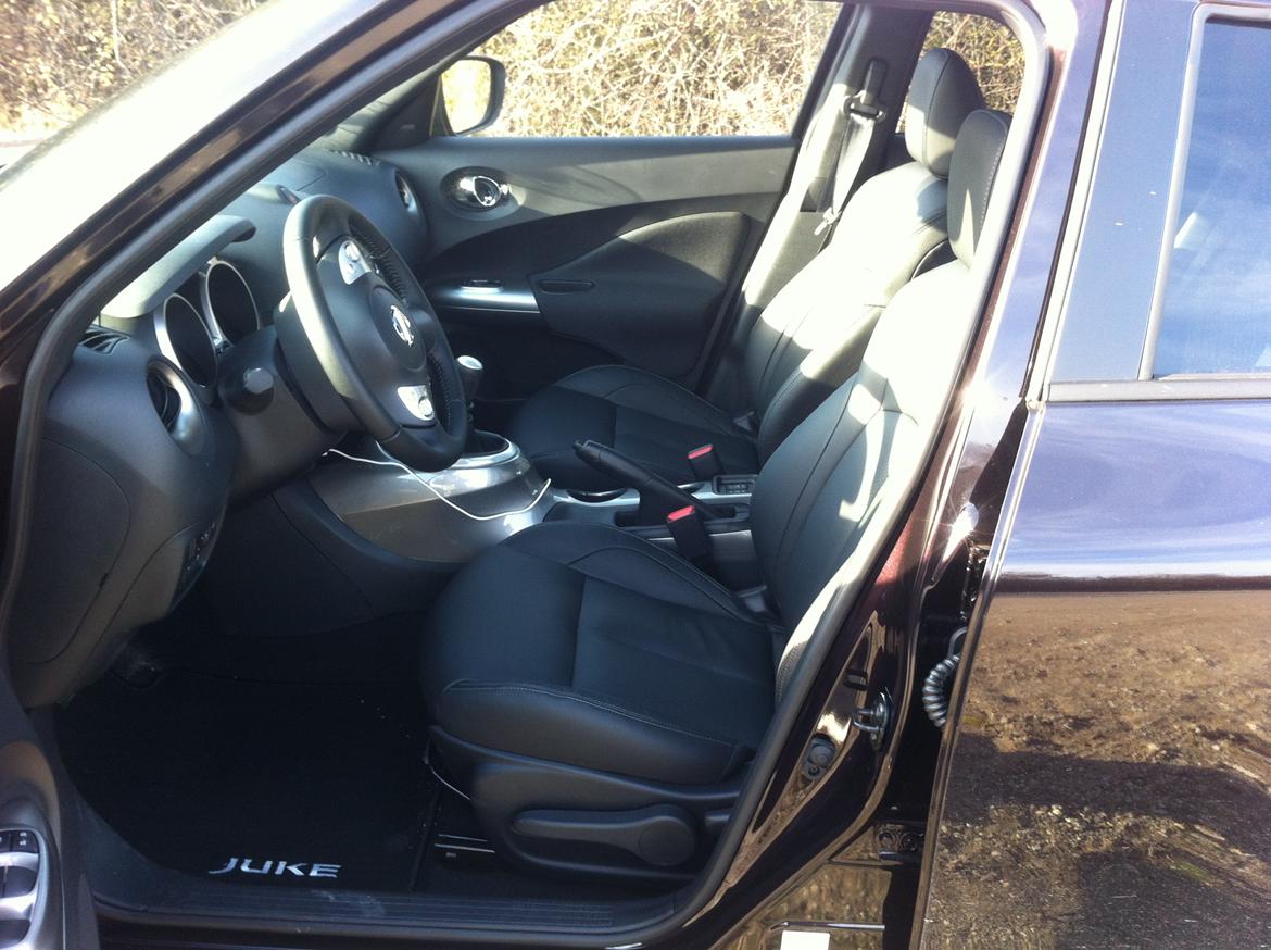 Nissan Juke 1,2 Dig-T 115 Tekna Sun Pack 2015 Model - Lædersæder billede 9