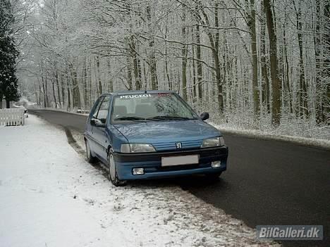 Peugeot 106 xs Skrottet :-( - Vinter stemning billede 7