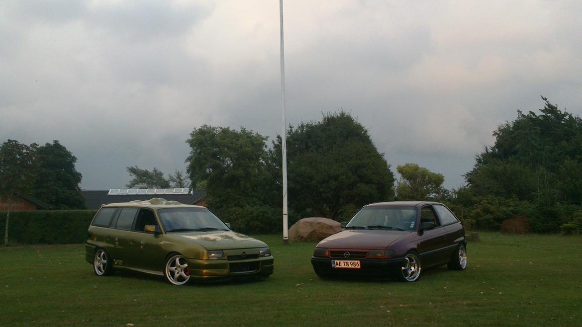 Opel Astra 1.6 (Wunderbaumwagen) - Sammen med min Astra Turbo :) billede 10