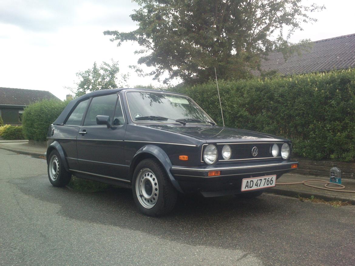 VW Golf 1 1.8I GL Karmann Cabriolet billede 3
