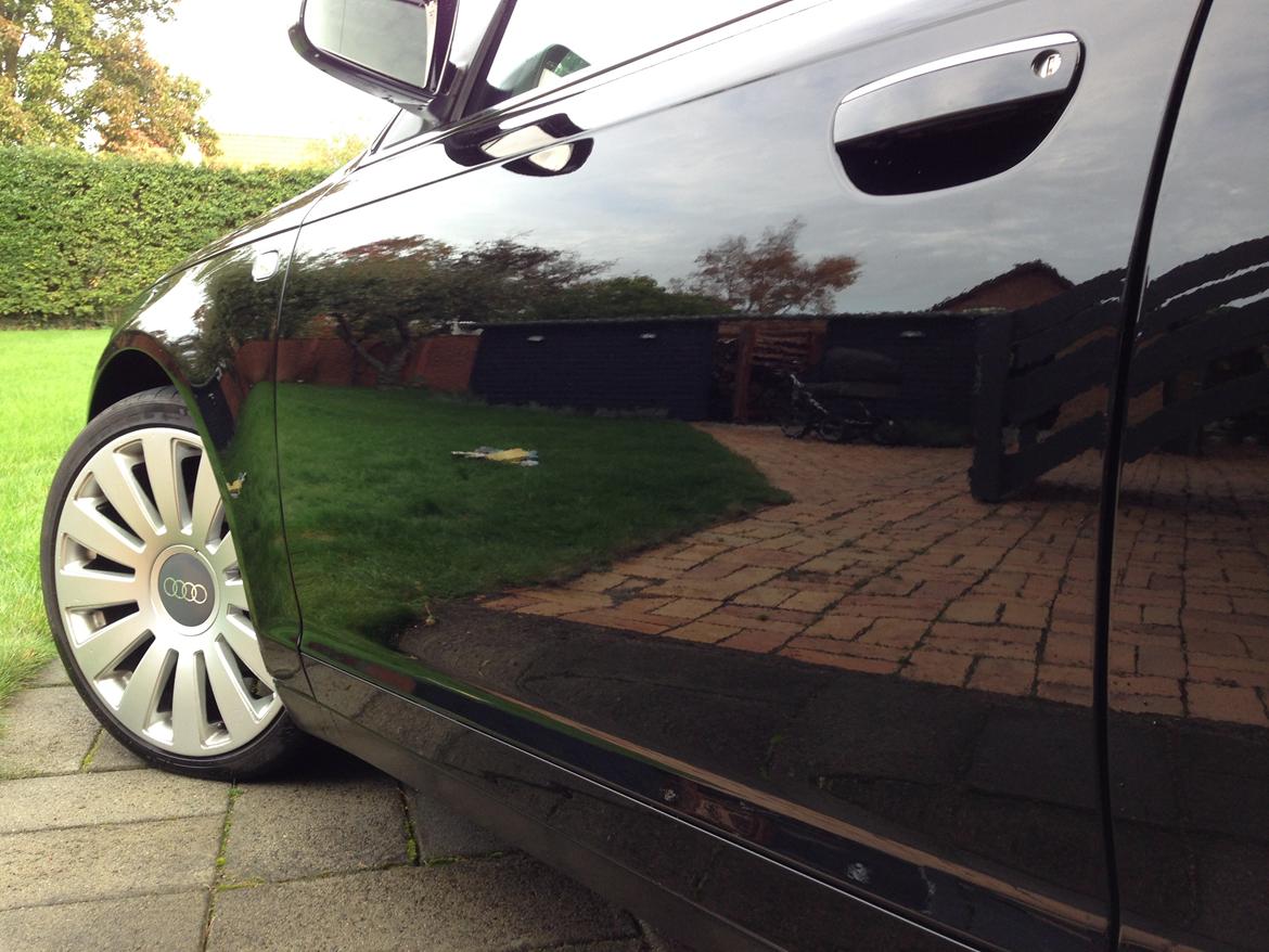 Audi A6 2,4 V6 solgt - ja den er da blevet fin blank i lakken billede 19