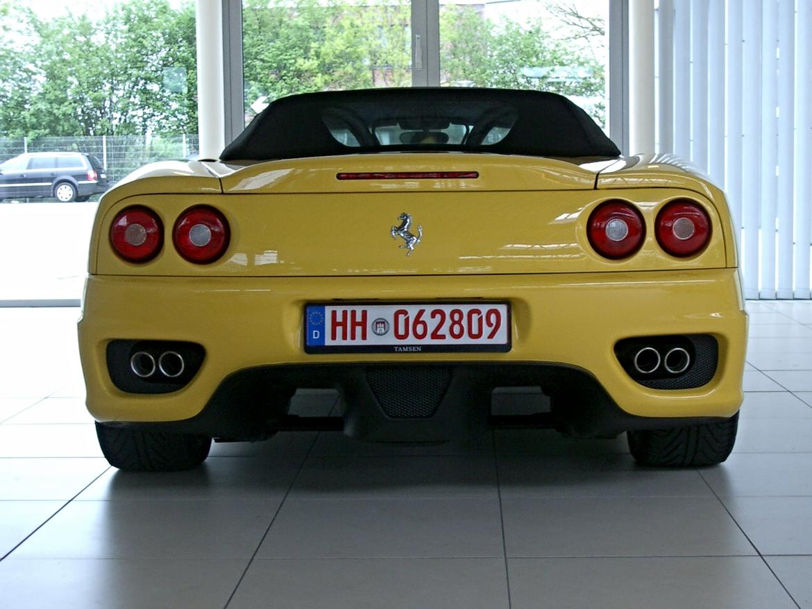 Ferrari 360 F1 spider - før prøvetur og uden challenge grill billede 1