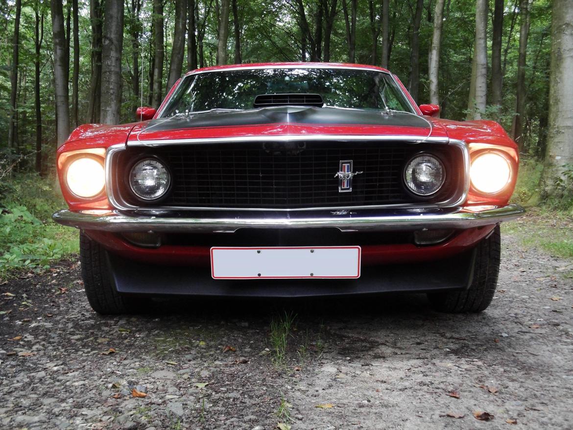 Ford Mustang Mach 1 "Sally" - '69 er den eneste årgang hvor Mustangen havde 4 forlygter billede 13