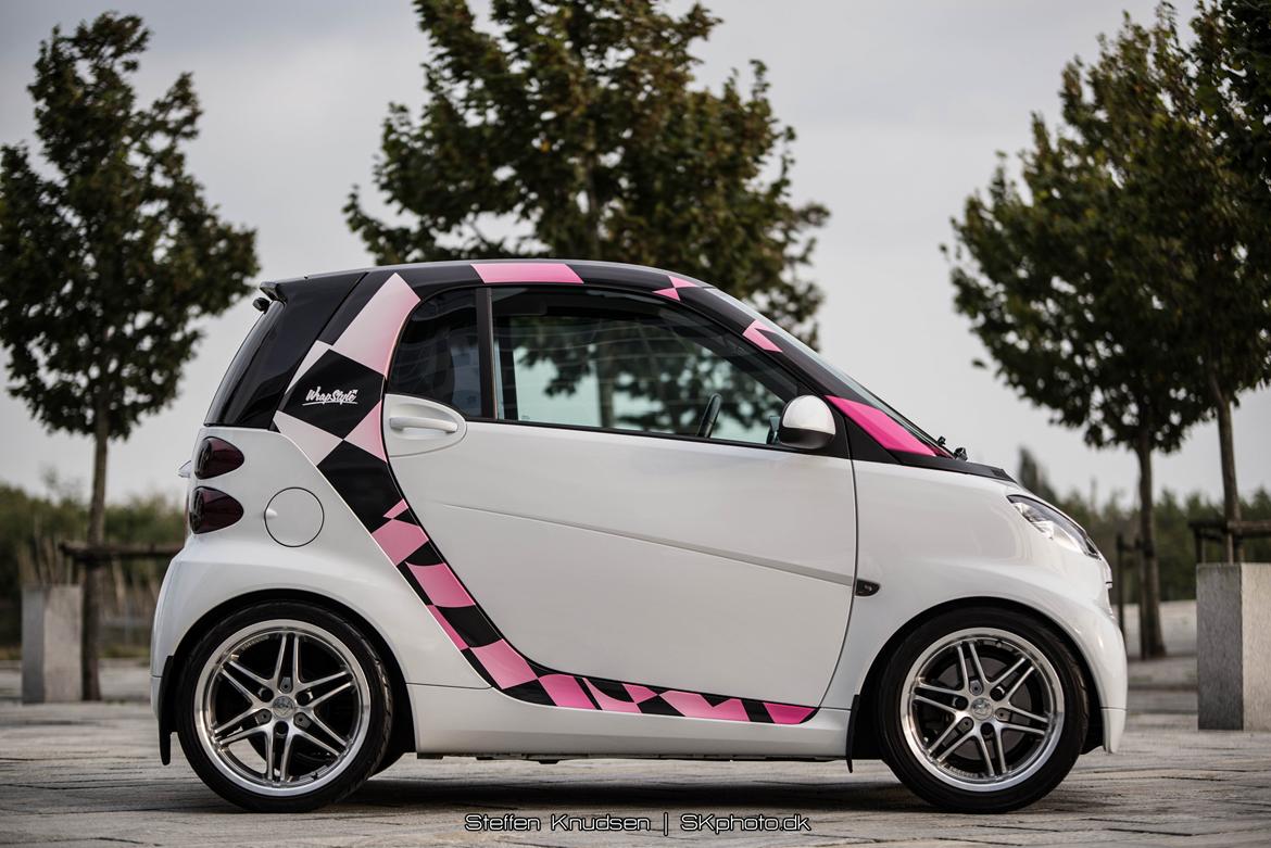 Smart ForTwo 451 Coupé 'Pink Happens' billede 1