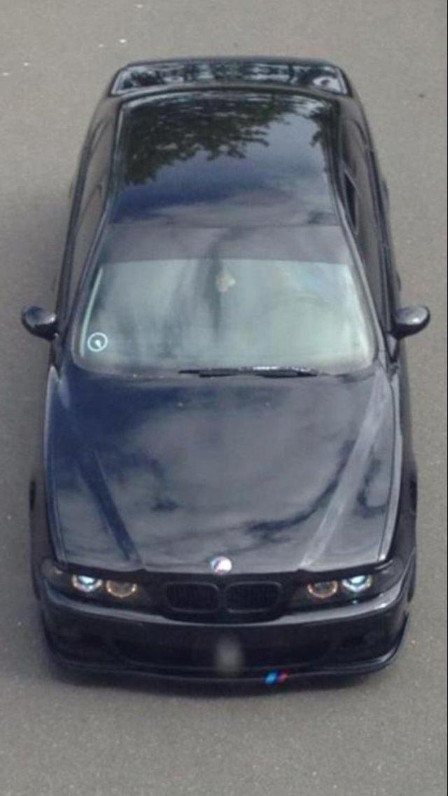 BMW E39 Black On Black billede 2