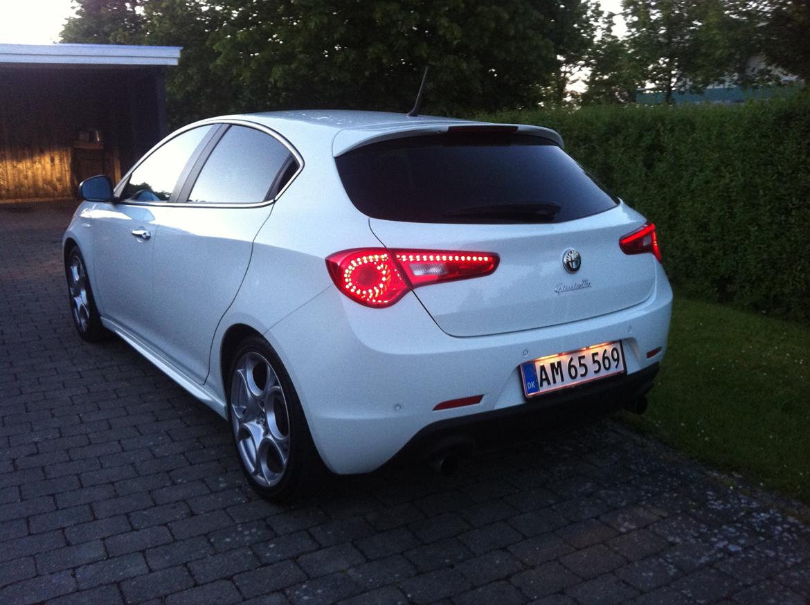 Alfa Romeo Giulietta 1750 TBI Qv - Første dag den fik plader på. billede 20