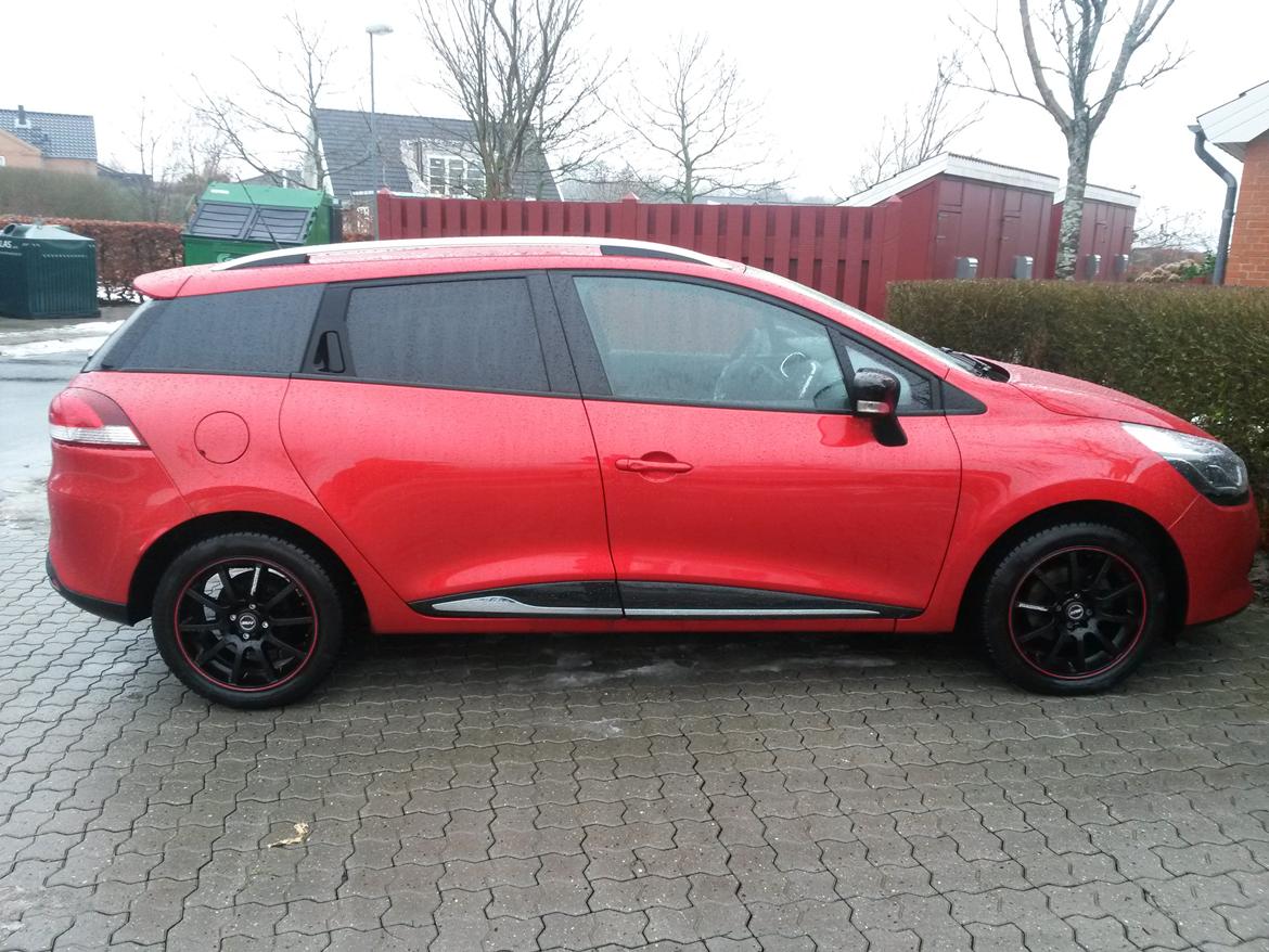 Renault Clio IV 1.5 dCI Expression ST. Solgt - 26-1-15 montering af 5% af Solfilm.dk Vinter look billede 5