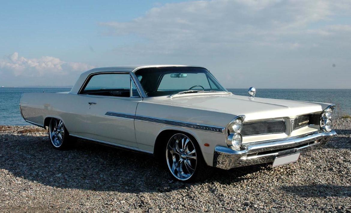 Pontiac Bonneville 2 Door Hard top stolpeløs. billede 1