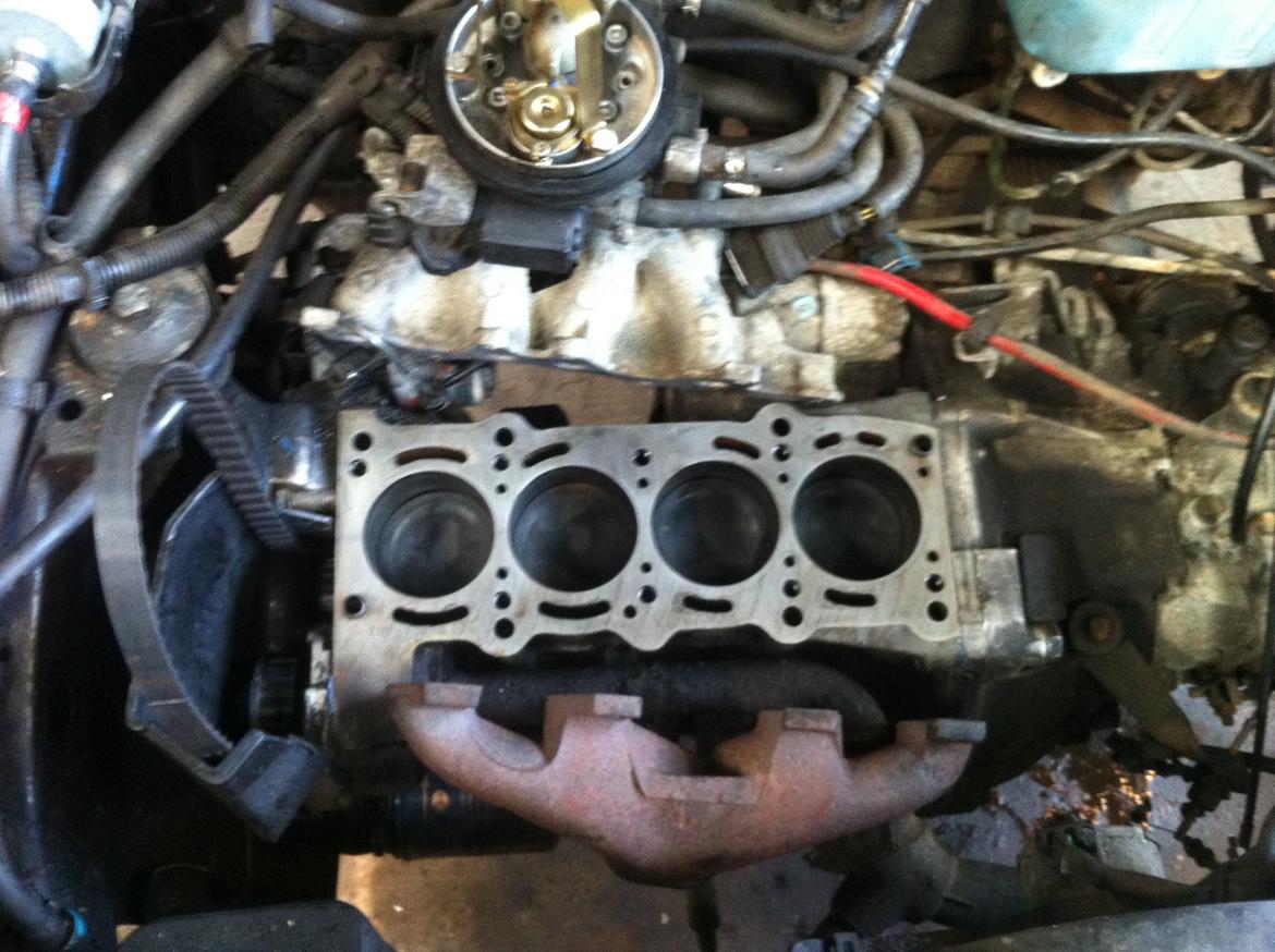 Fiat Uno start 1,0 ie - som sådan en fiat F.I.R.E motor plejer. så skulle den bare have en ny toppakning. billede 13