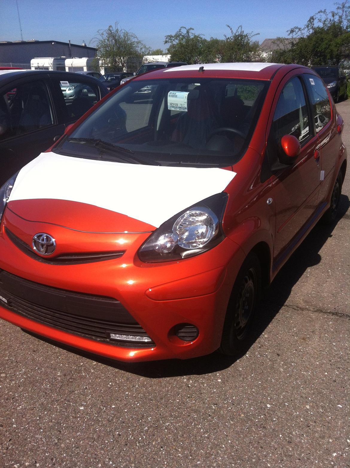 Toyota Aygo Spicy Orange billede 1