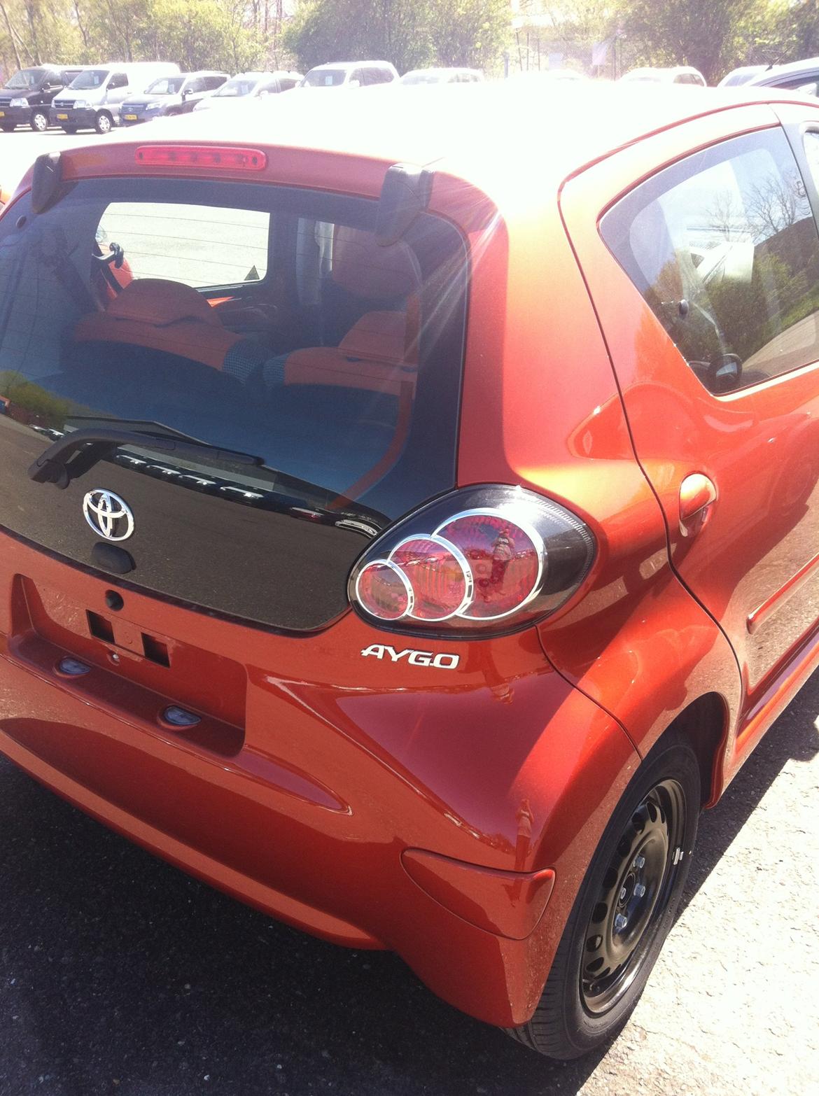 Toyota Aygo Spicy Orange billede 6