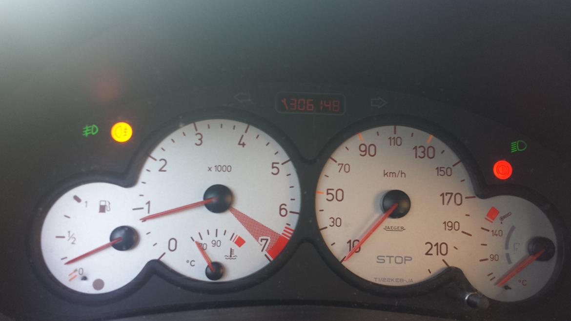 Peugeot 206 2,0 gti billede 8