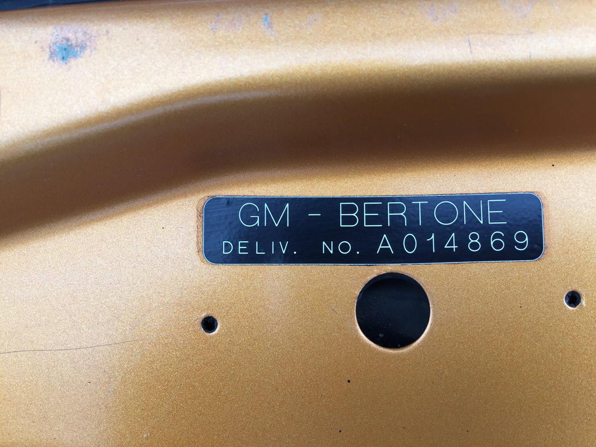 Opel Astra g coupé Bertone/irmscher - orginal bartone serie nummer billede 12