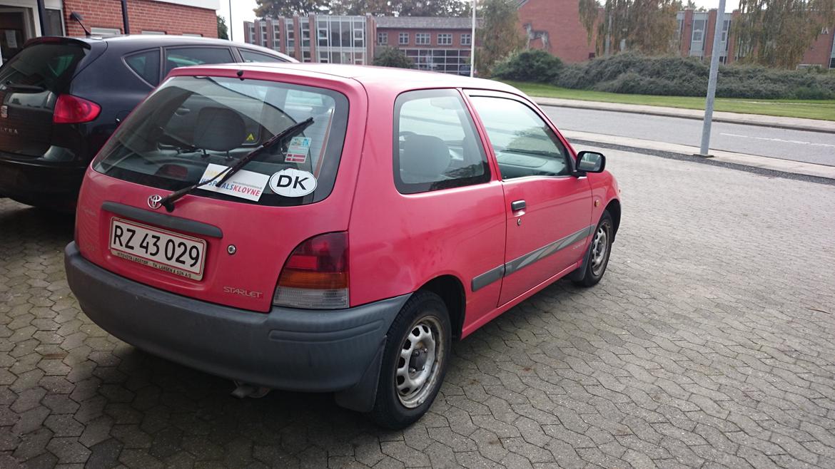 Toyota Starlet Chaser - Da jeg hentede den. billede 16