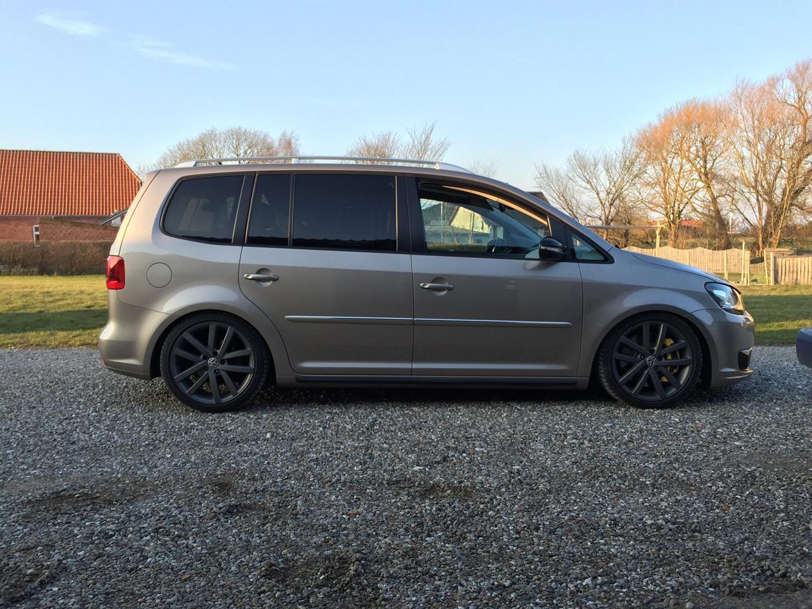 VW Touran 1,4 TSi Highline *solgt* - Setup for 2015. H&R Gevind og Golf 6R forbremser.. billede 35