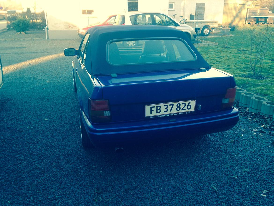 Ford Escort cabriolet XR3i billede 9