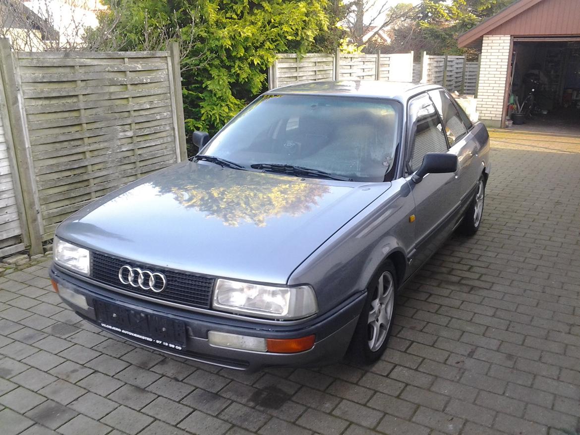 Audi 80 (solgt) - Som den så ud da den kom hjem. billede 2