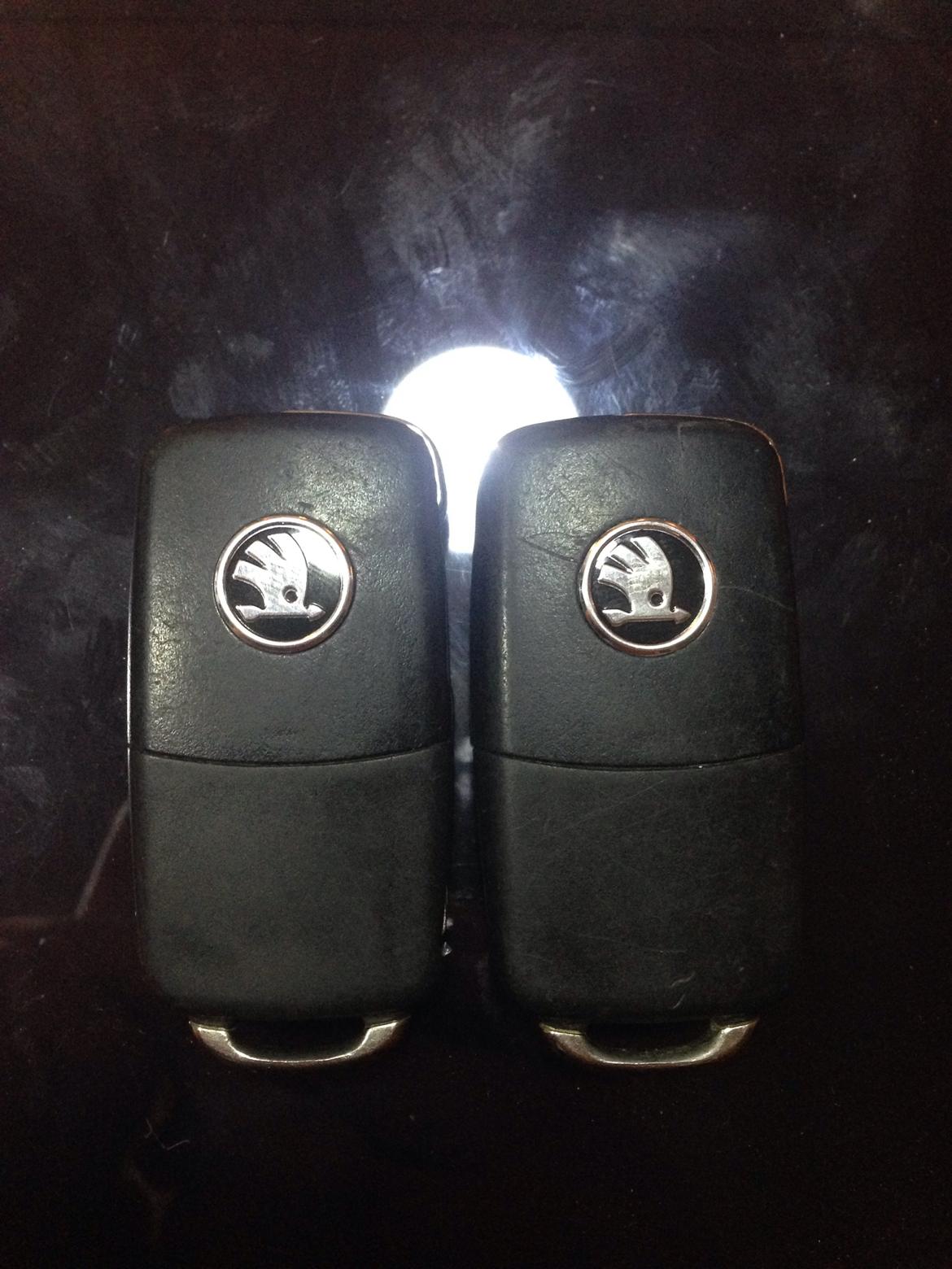 Skoda Octavia 1,6 MPI - Ny logoer i nøgler (: billede 20