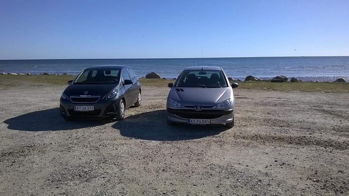 Peugeot 206 xr hdi RIP - Som den så ud før jeg gik igang med den billede 10