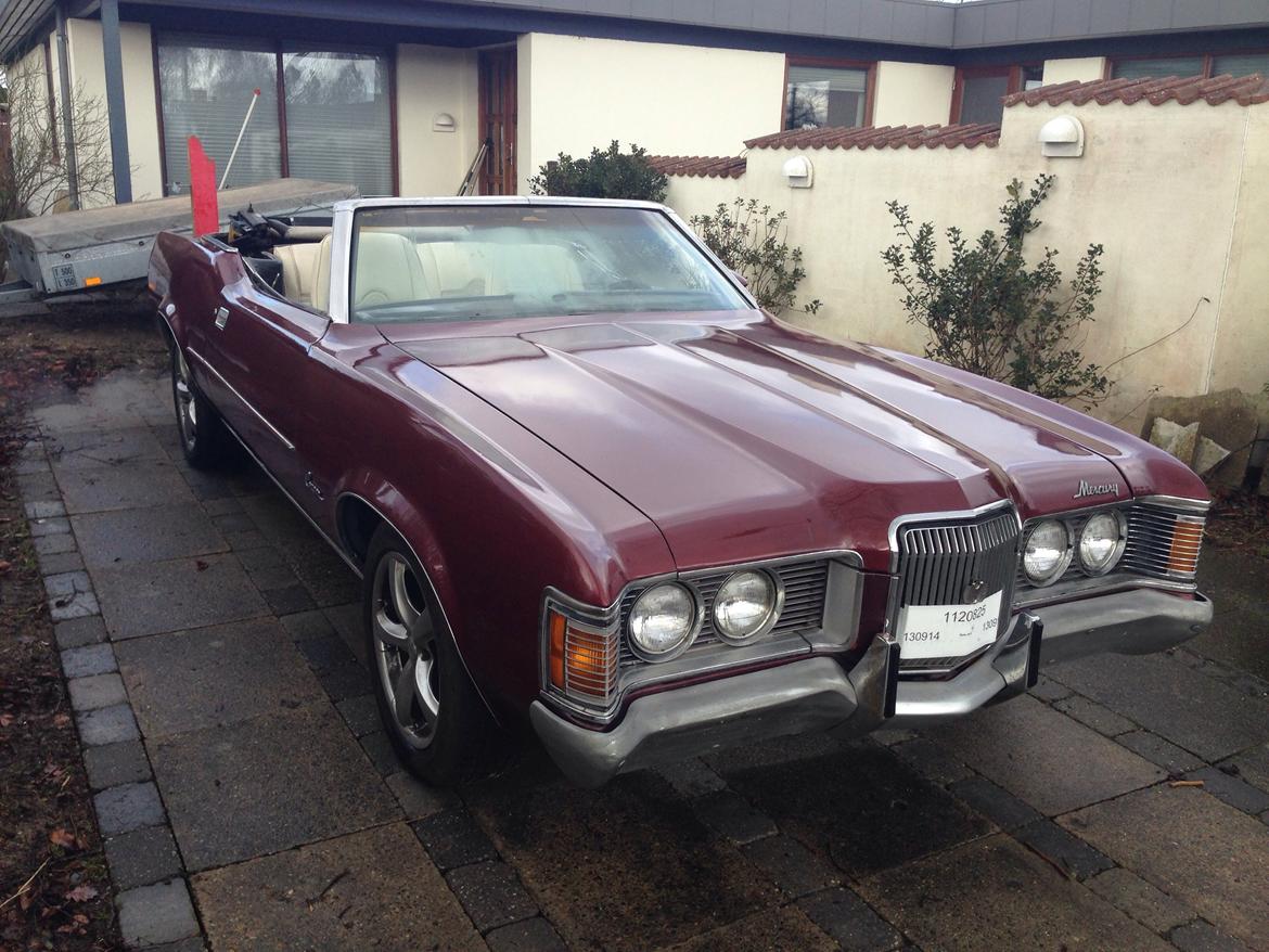 Mercury Cougar 5,8 V8 convertible - Sådan ser den ud i dag 😀 billede 6