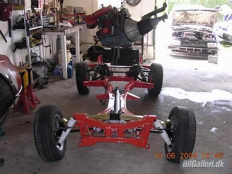 Triumph Spitfire 1500 (2,0 R6) - Prøver lige at smide en yderst veltrimmet Ford 1,6 motor i herligheden - av den var hurtig (den er til salg nu)-kører jo med 2,0 R6 nu billede 9