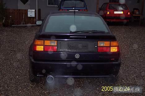 VW Corrado "solgt" - så kom der supersprint på med gennemgående rør fra kat og med 120mm afgangsrør... Det synger kan jeg sige dig..! billede 16