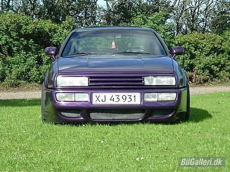 VW corrado 20v  (solgt) - rs kofanger. skal os have sideskøter til den og engel eyes.. billede 9