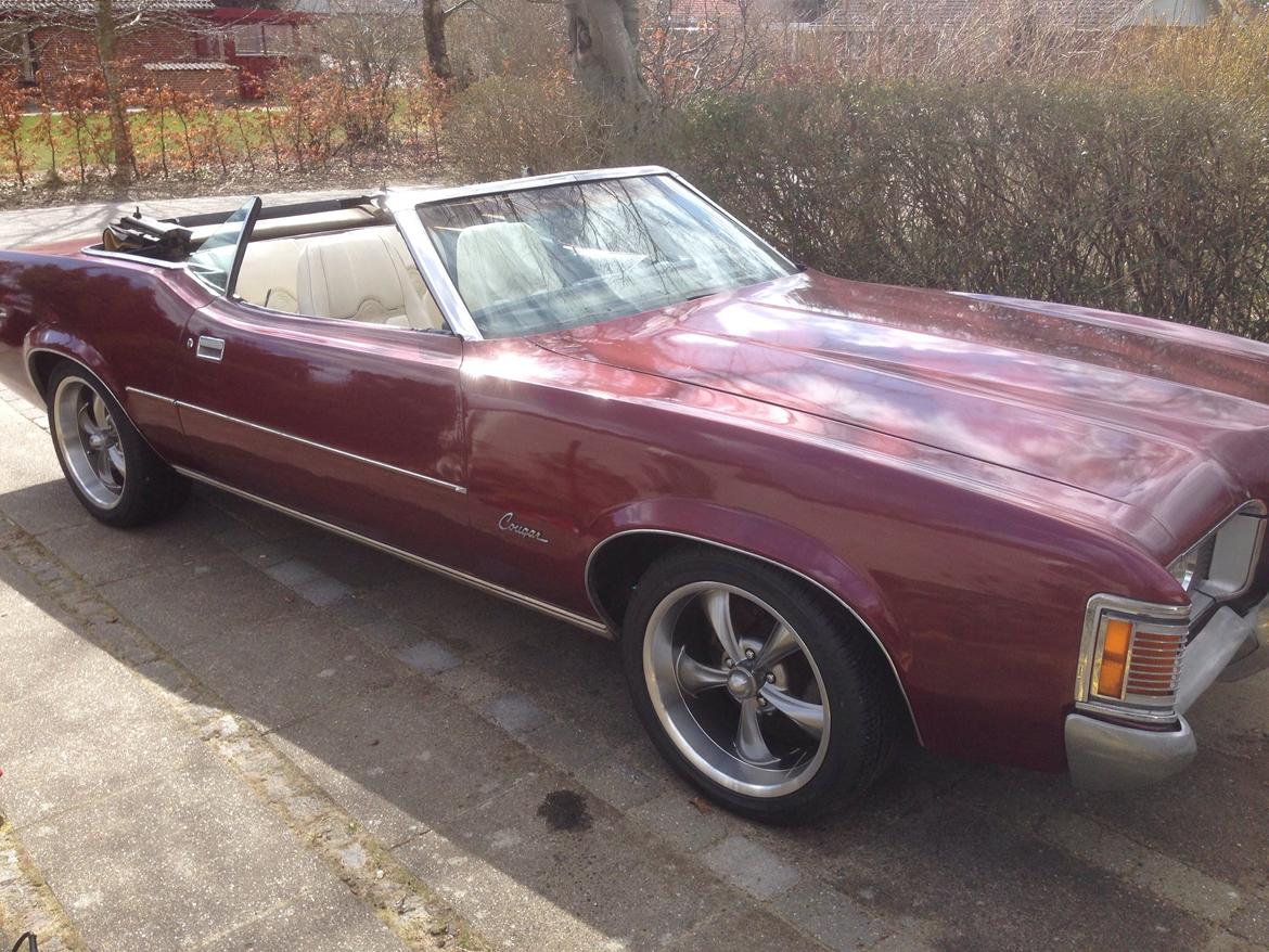 Mercury Cougar 5,8 V8 convertible - Så kom der nye US rims på :-) billede 1