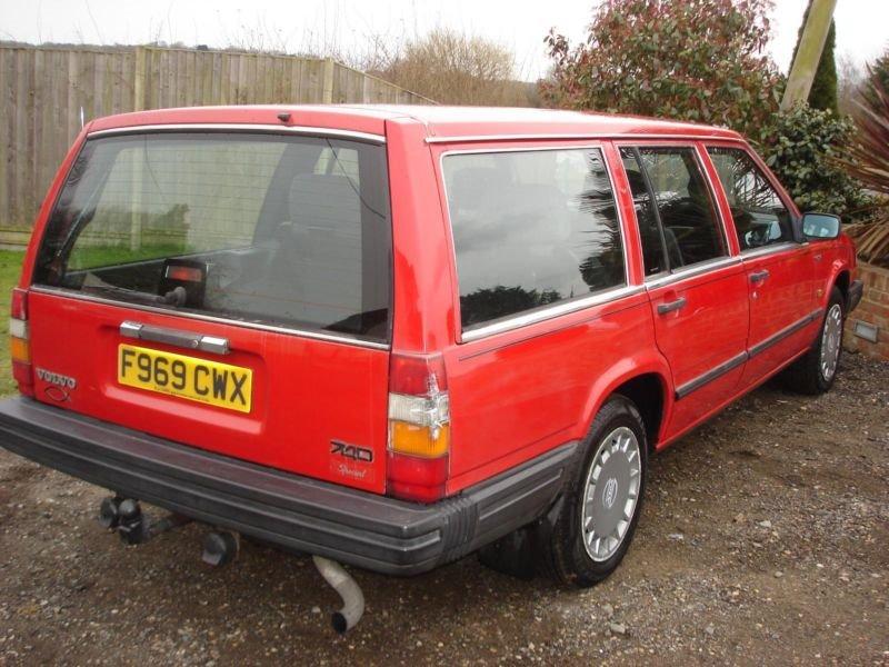 Volvo 740 aka "Red Elk" *Solgt* billede 8