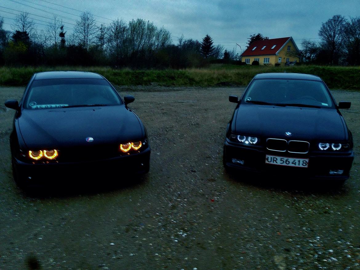 BMW E39 Black On Black billede 9