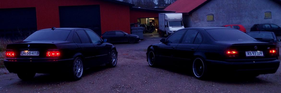 BMW E39 Black On Black billede 10