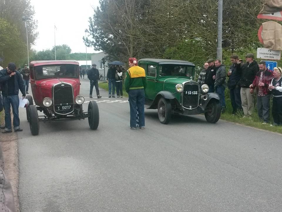 Ford A 2dørs Sedan- Ole-Henry - Dørtræksræs, banger klassen til TrackDays (Fyn), midt maj 2015. billede 20