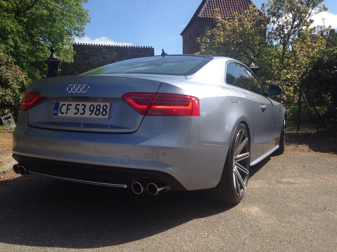 Audi A5 Coupe S-line Plus - Carbon S5 hækdifuser billede 2