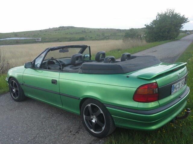 Opel Astra F Cabriolet Bertone billede 13