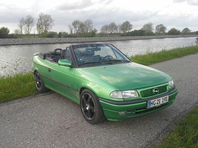 Opel Astra F Cabriolet Bertone billede 15