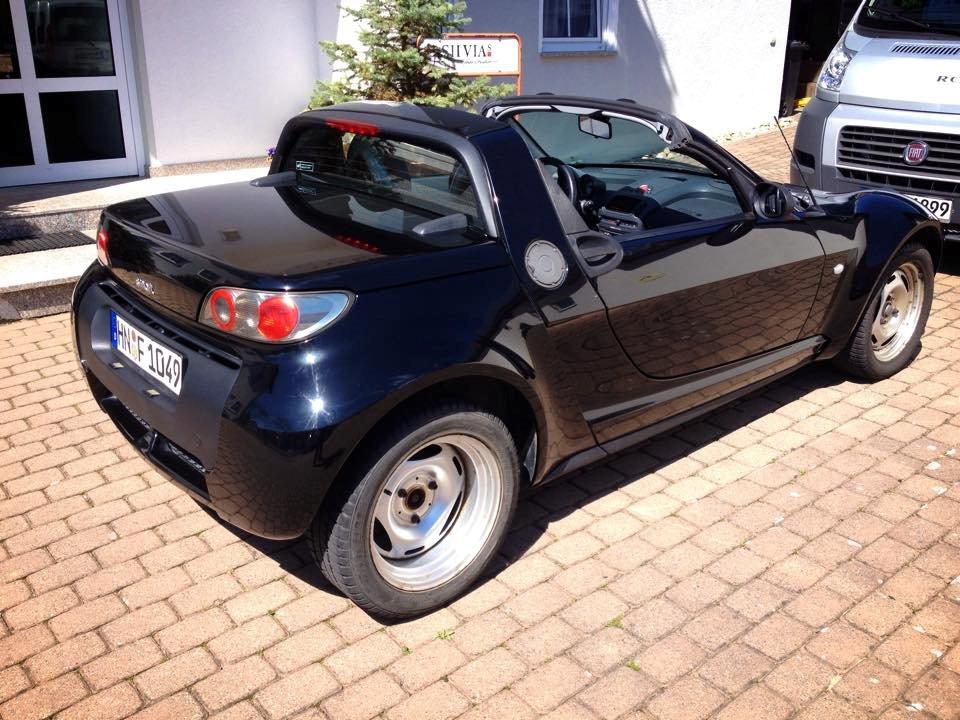 Smart 452 Turbo Roadster Cabriolet - Sådan så den ud den dag jeg hentede den i Tyskland billede 18