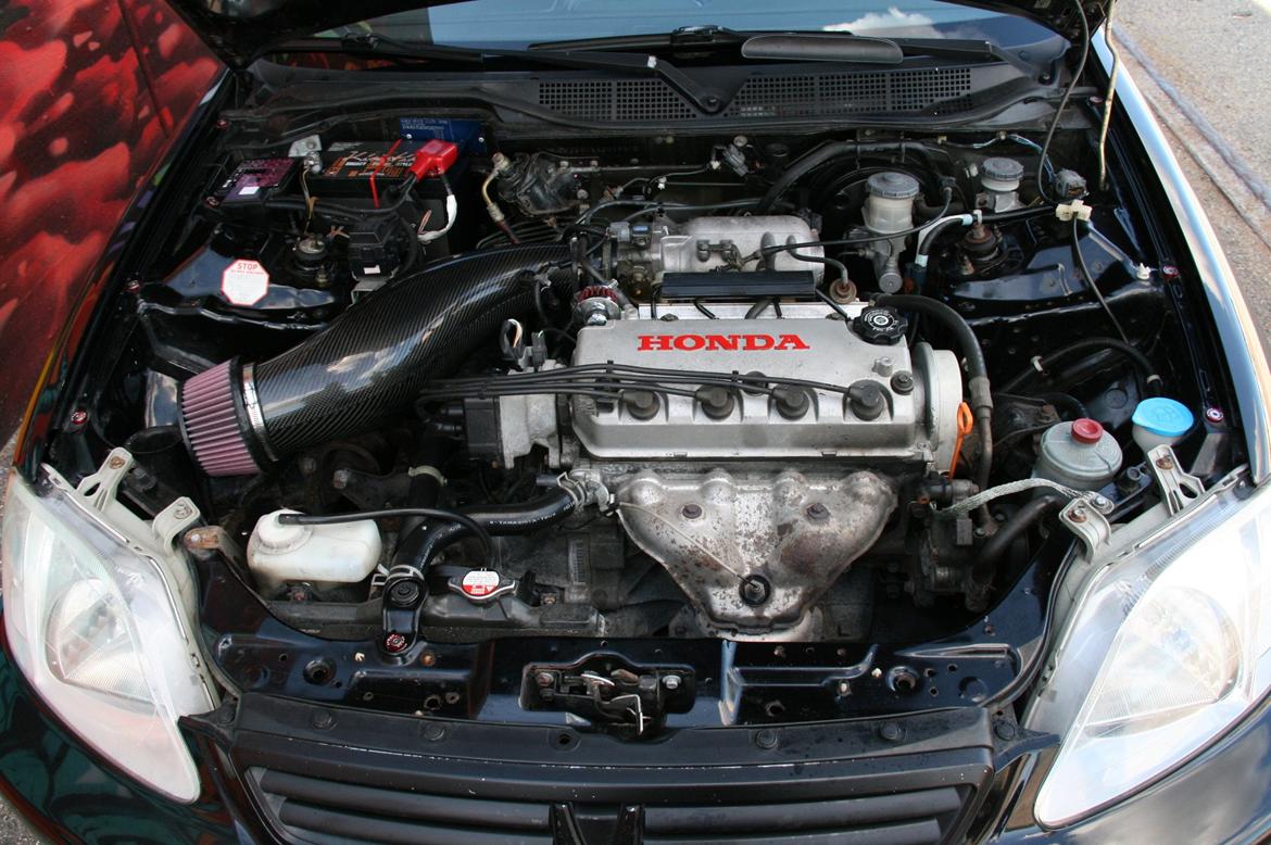 Honda Civic EK3 Facelift - fint motorrum billede 6