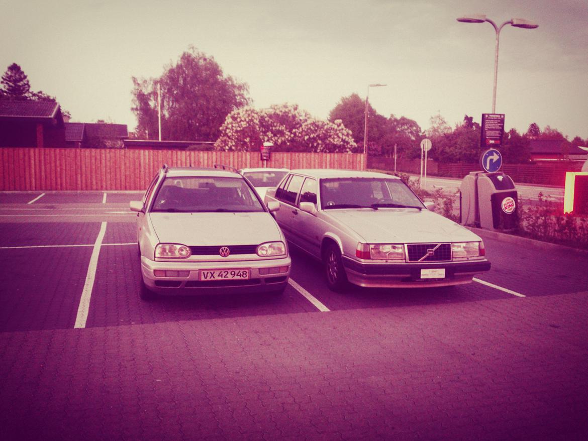 Volvo 944 Turbo - Golfen kunne da bruges til noget fornuftigt! billede 9